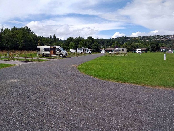 Donzenac camping-car park motorhome site