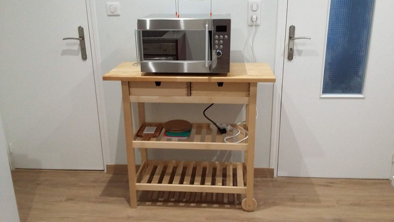 Espace kitchenette Chez Simone, Le Breuil
