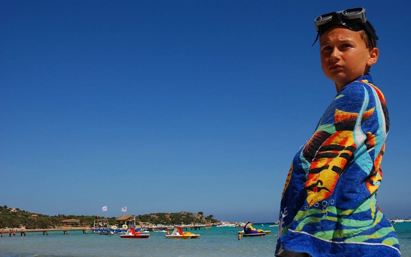 La plage de Santa Giulia