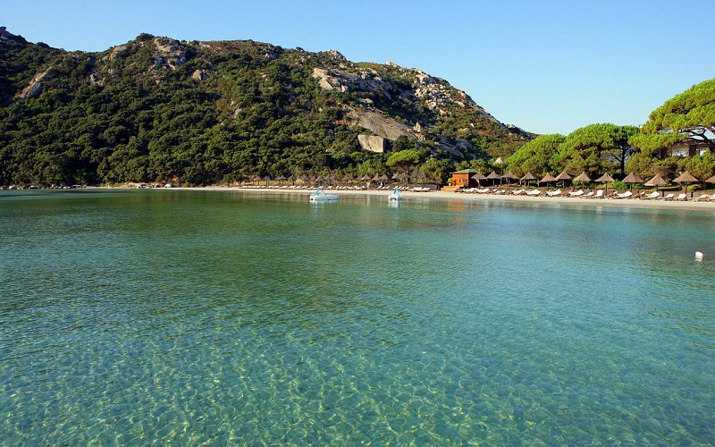 La plage de Santa Giulia