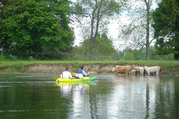 Kanu Kayak in der Seine-et-Marne