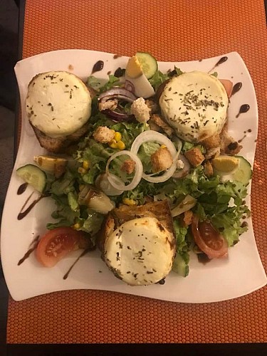 salade de chèvre
