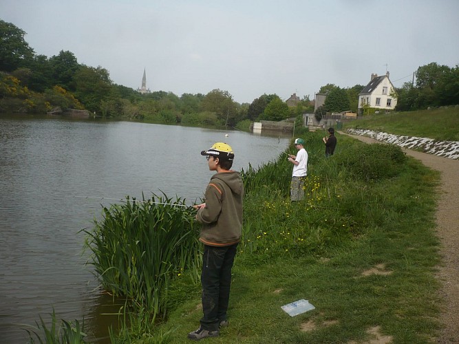 Étang de pêche de Coulvée