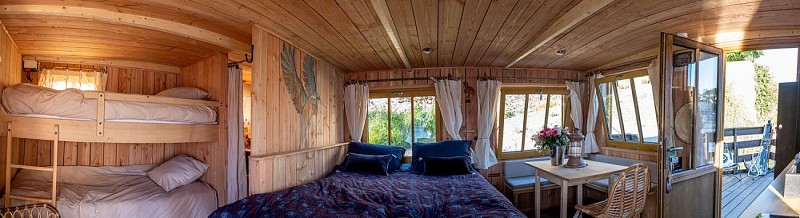 Bateau écolodge Le Martin Pêcheur