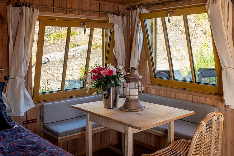 Bateau écolodge Le Martin Pêcheur