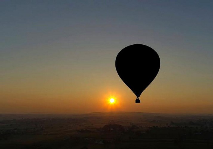 Survol privé pour deux personnes en montgolfière - Ibiza