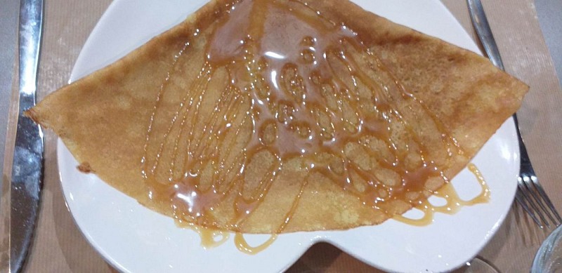 Restaurant Tandem - Pau - crêpe sucrée