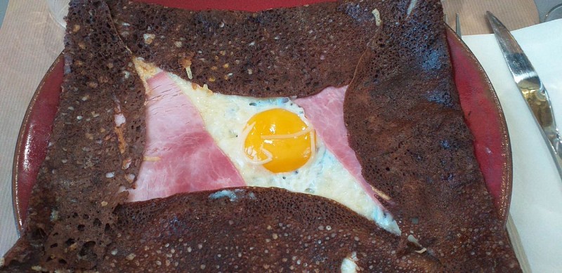 Restaurant Tandem - Pau - galette salée