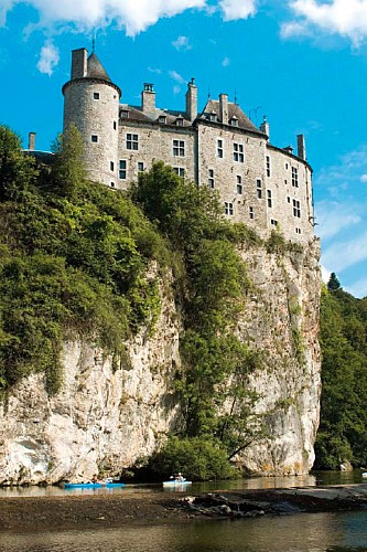 The castle of Walzin