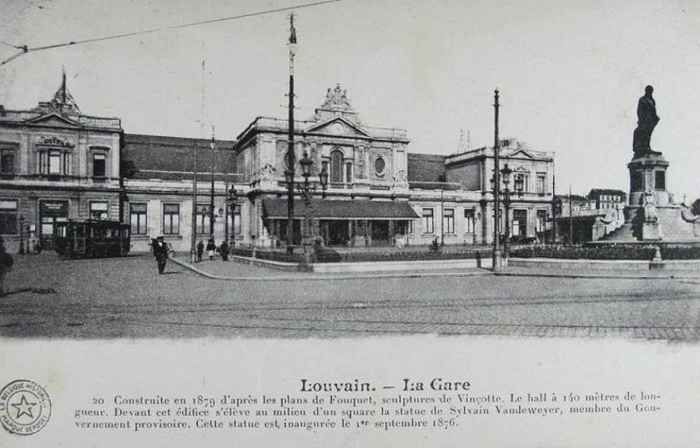 Station van Leuven +/- 1900