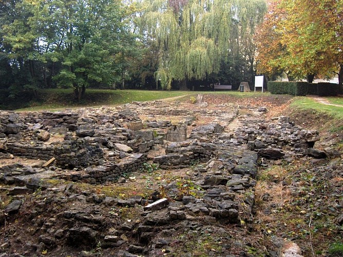 archäologischen Park – alten Friedhof