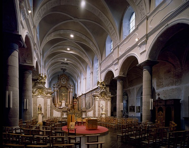 Die Stiftskirche Saint-Feuillen 