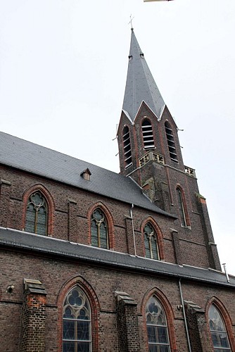 De kerk van Saint-Léger de Papignies 