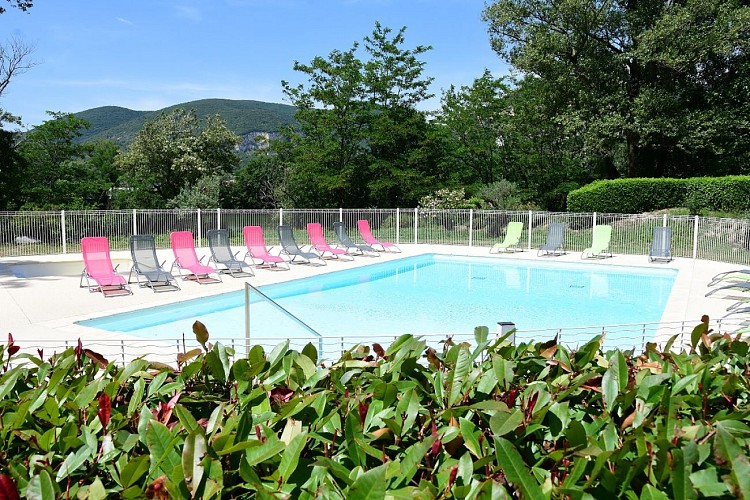 Motorhome area at Harmony Camping