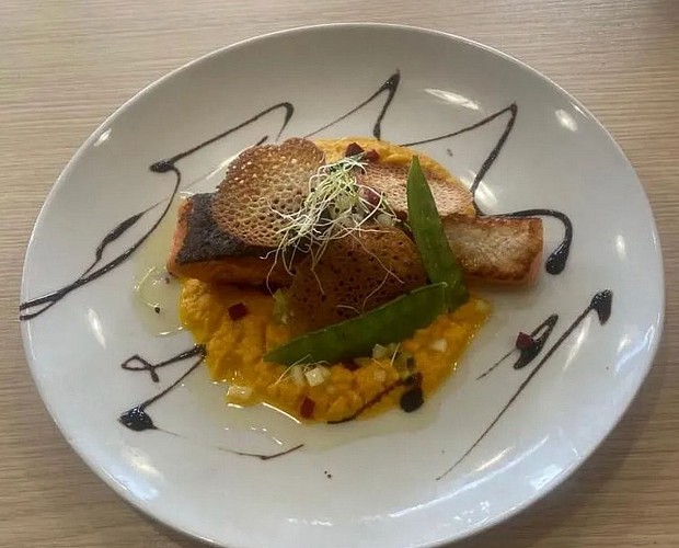 Restaurant La Maison des Lacs - Laroin - saumon