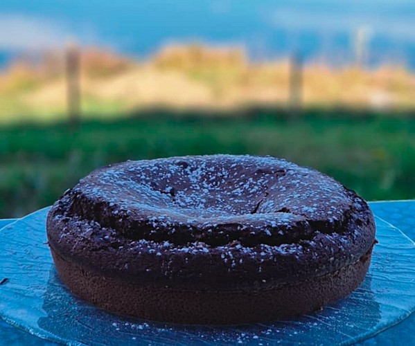 Restaurant La Maison des Lacs - Laroin - gâteau chocolat