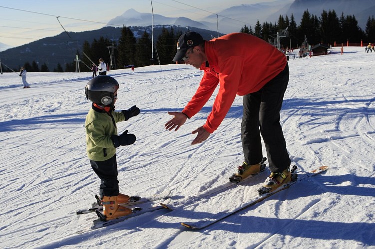 Samoëns 1600 Ski domain for beginners