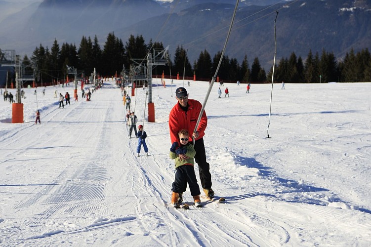 Samoëns 1600 Ski domain for beginners