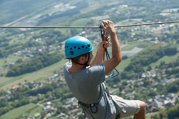 Treetop adventure park "Acrofort" de Tamié