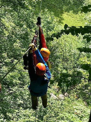 Parcours aventure du Fort de Tamié