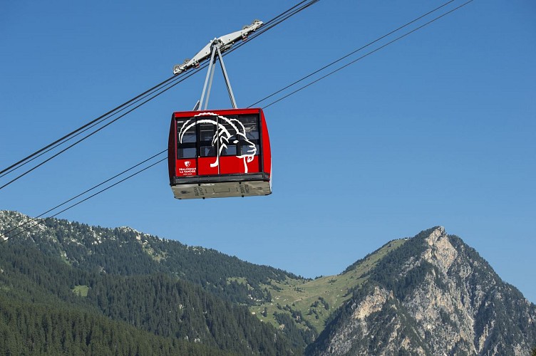 Mt. Bochor aerial tram