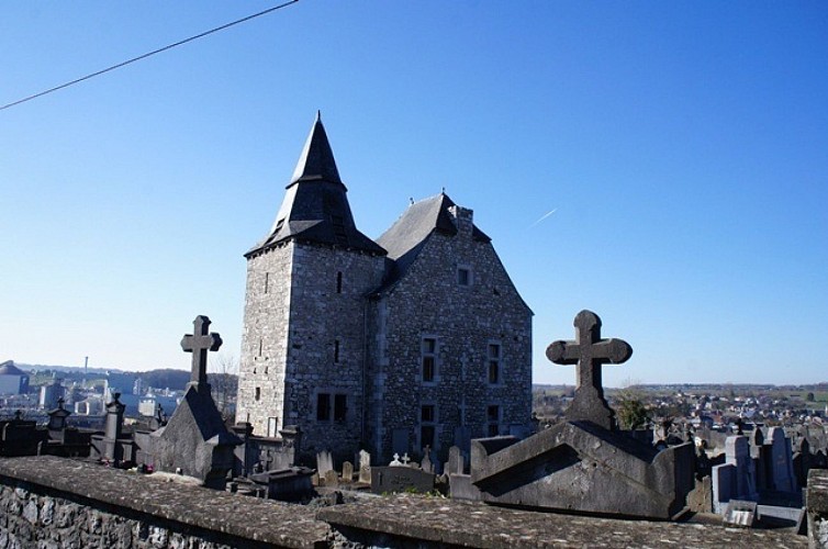 De oude kerk van Saint-Étienne-au-Mont van Statte