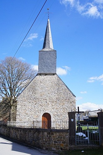 De kapel van Saint-Christophe in Hargimont