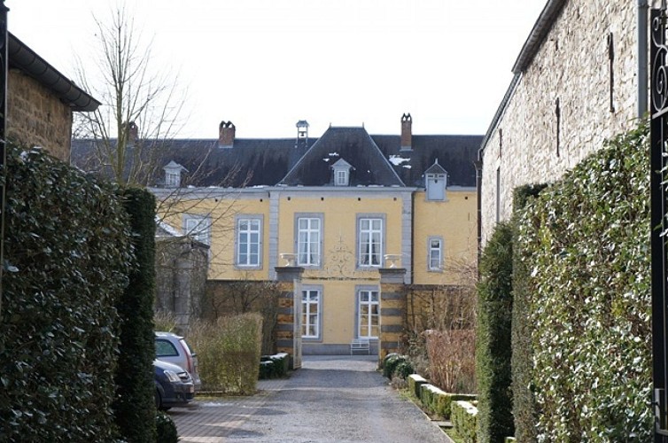 Le château David de Lossy à Flawinne