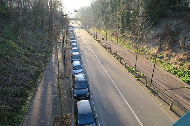 L'allée de la Voûte