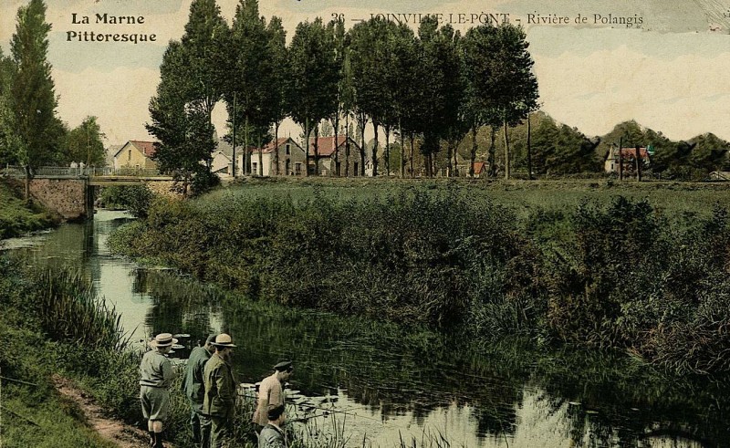 Le quartier Polangis et le bras de Marne