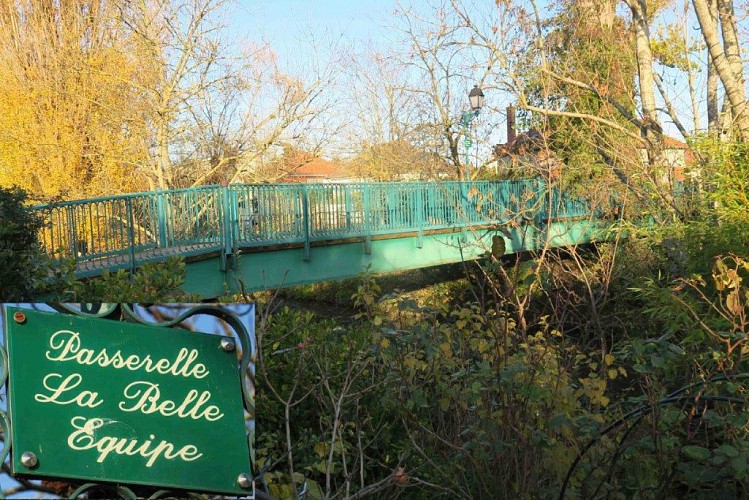 Le quartier Polangis et le bras de Marne