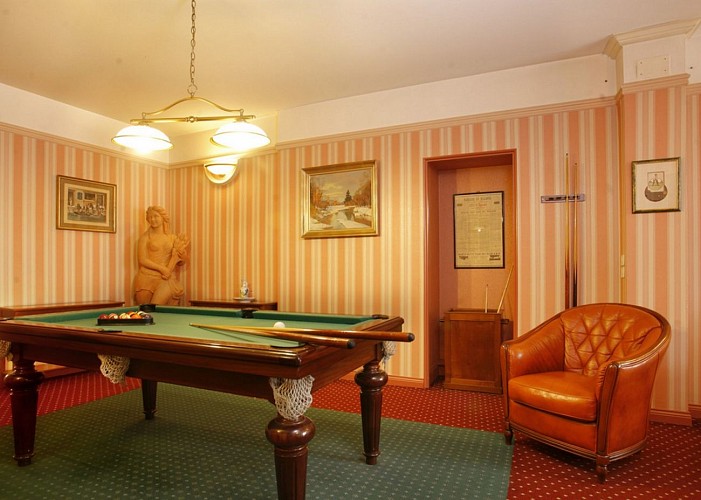Hôtel de Gramont - Pau - Salle de jeu billard