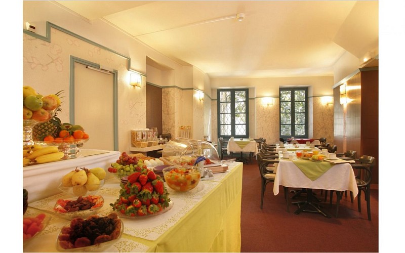 Hôtel de Gramont - Pau - Salle petit déjeuner
