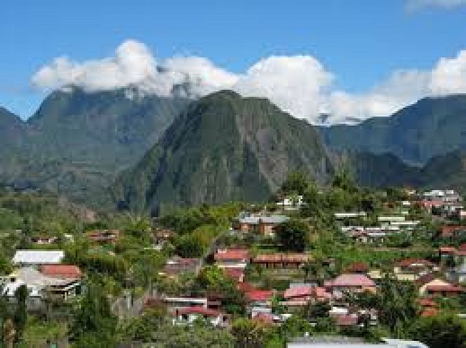 Hell-Bourg plus beaux villages de France DOM