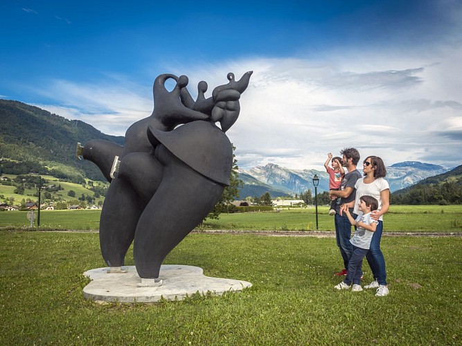 Parc départemental de sculptures monumentales d'art contemporain de la chartreuse de Mélan