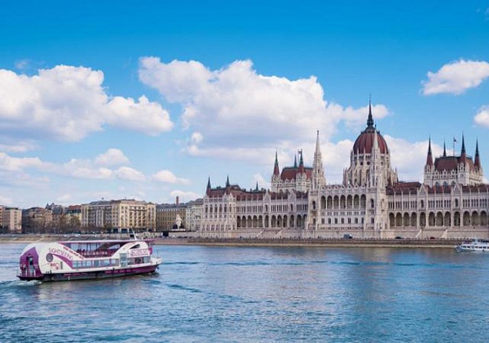 Croisière sur le Danube à Budapest (1h10)