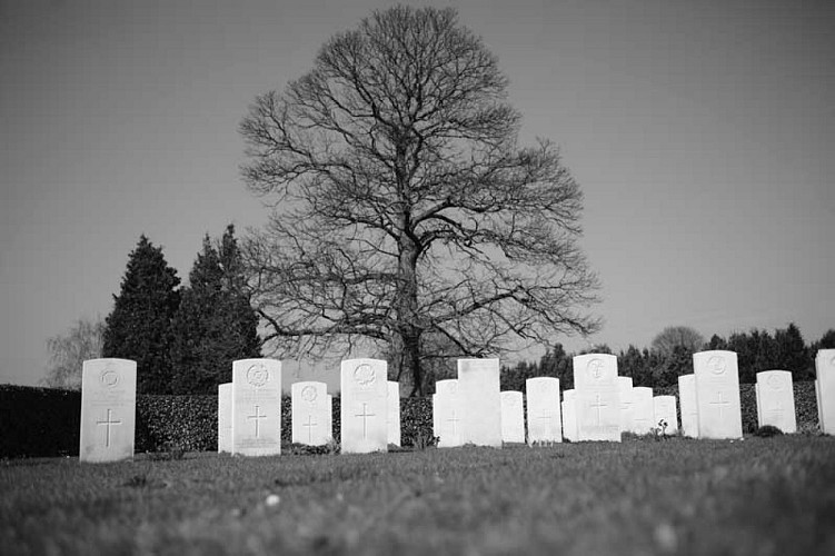 Der Gemeindefriedhof - Die Wiese der Deportierten