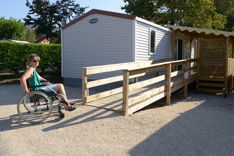 Campingplatz La Colombière, Residenz im Freien