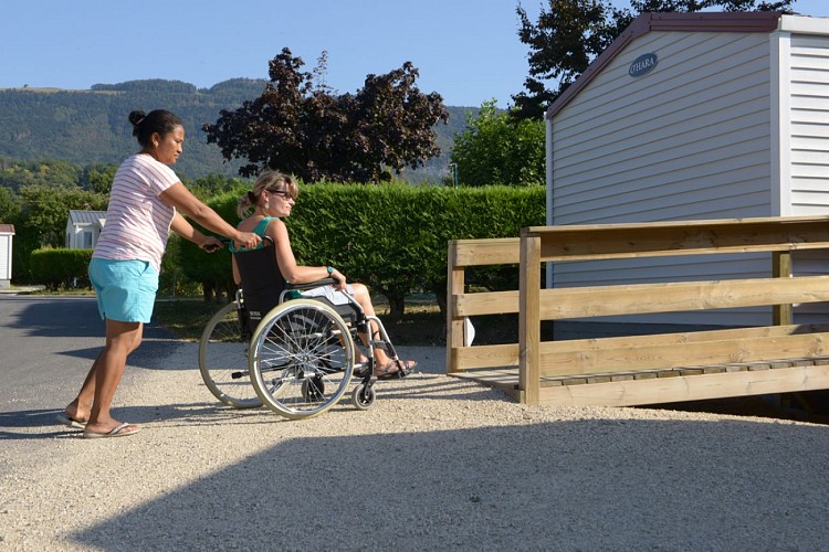 Campingplatz La Colombière, Residenz im Freien