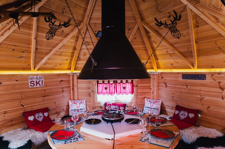 Les kotas du restaurant la Petite Suisse