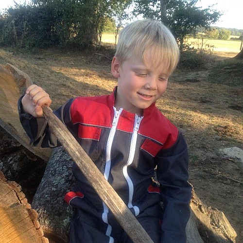 Mini ferme pédagogique La famille est dans les blés