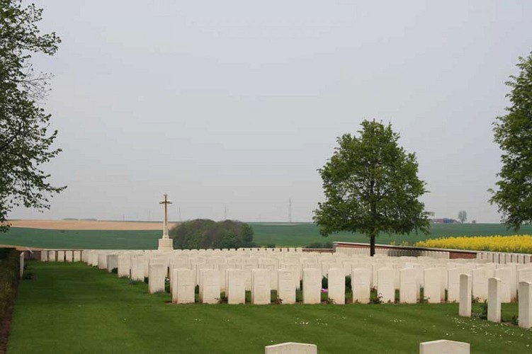 International cemetery at Le Cateau