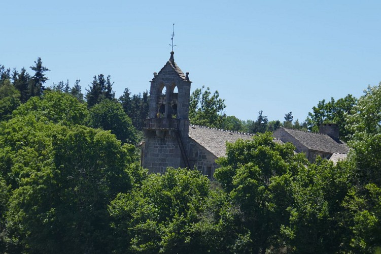 Château, église et abbaye Eglise SaintJacques le Majeur Chastanier