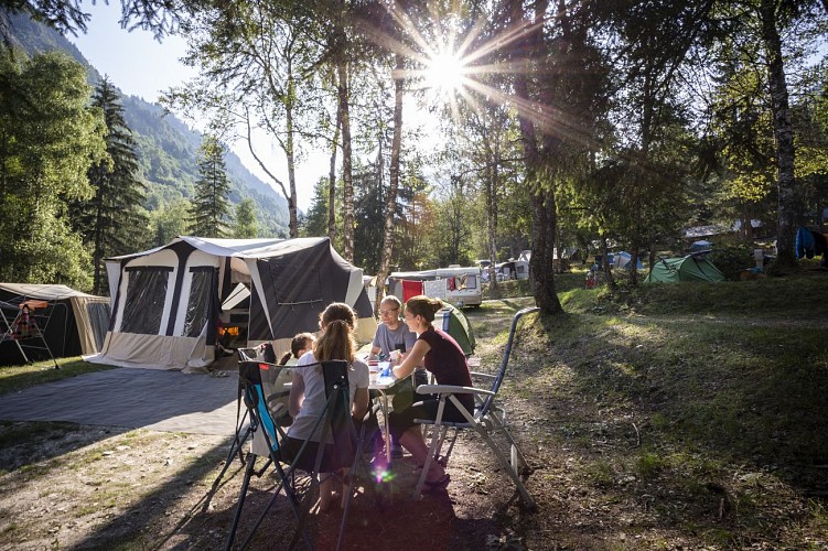 Camping Huttopia Vanoise - secteur Bozel.