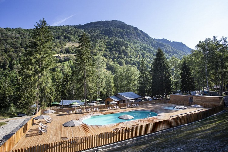 Camping Huttopia Vanoise - secteur Bozel.