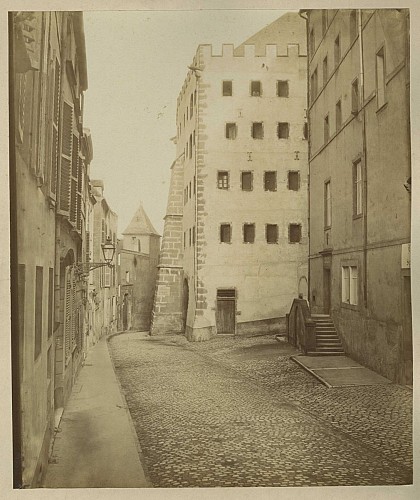 Le grenier de Chèvremont vu de l’extérieur du musée