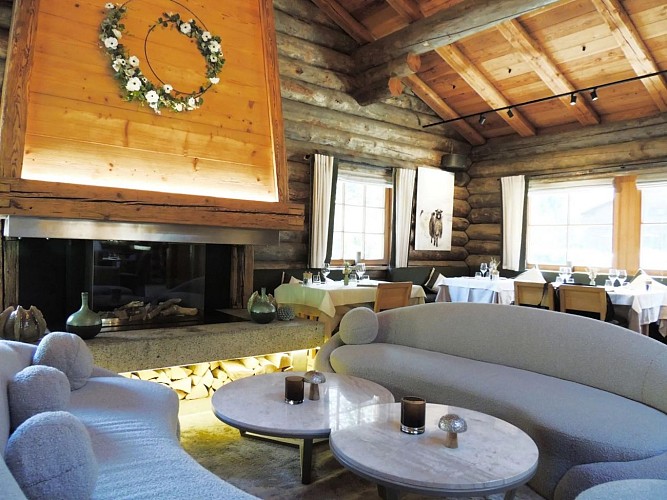 Cabane des Praz restaurant