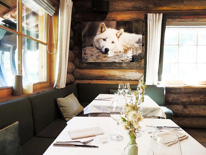 Cabane des Praz restaurant