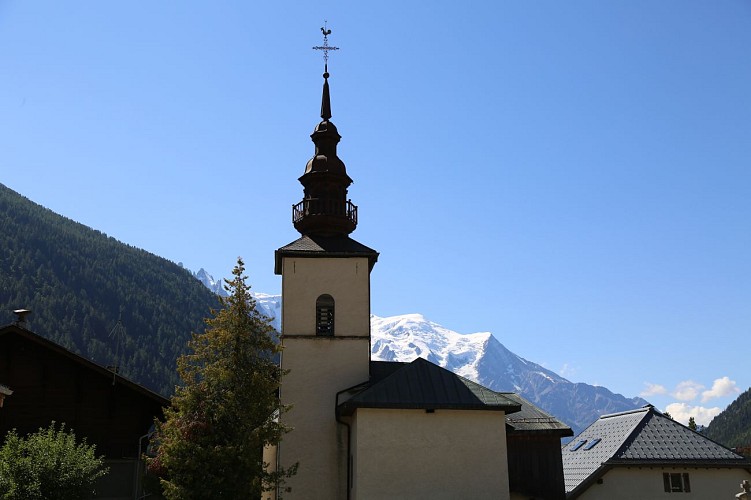 Saint Pierre Church in Argentière