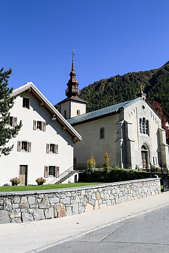 Saint Pierre Church in Argentière